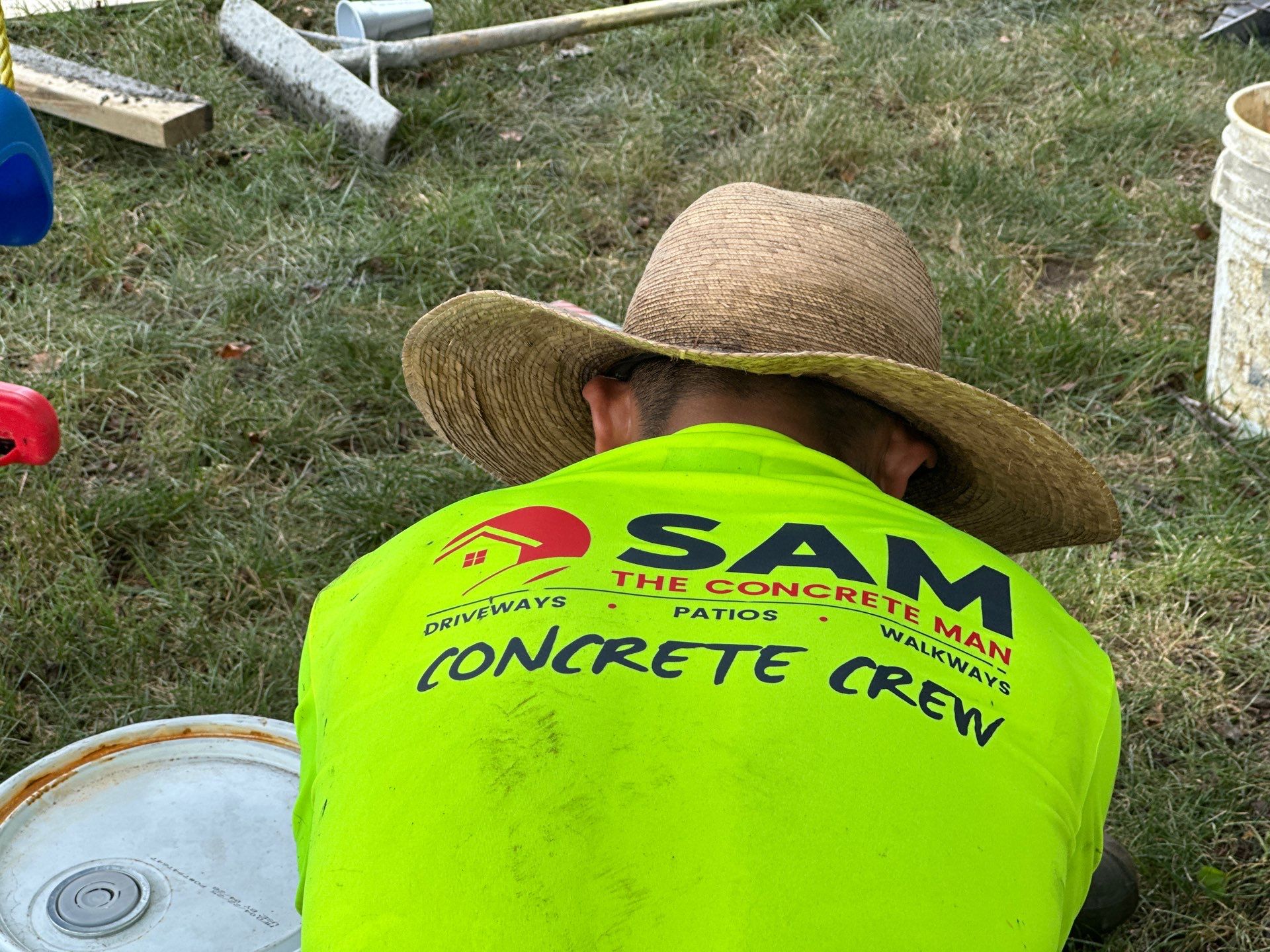 Project in Virginia Beach by Sam The Concrete Man Virginia Beach