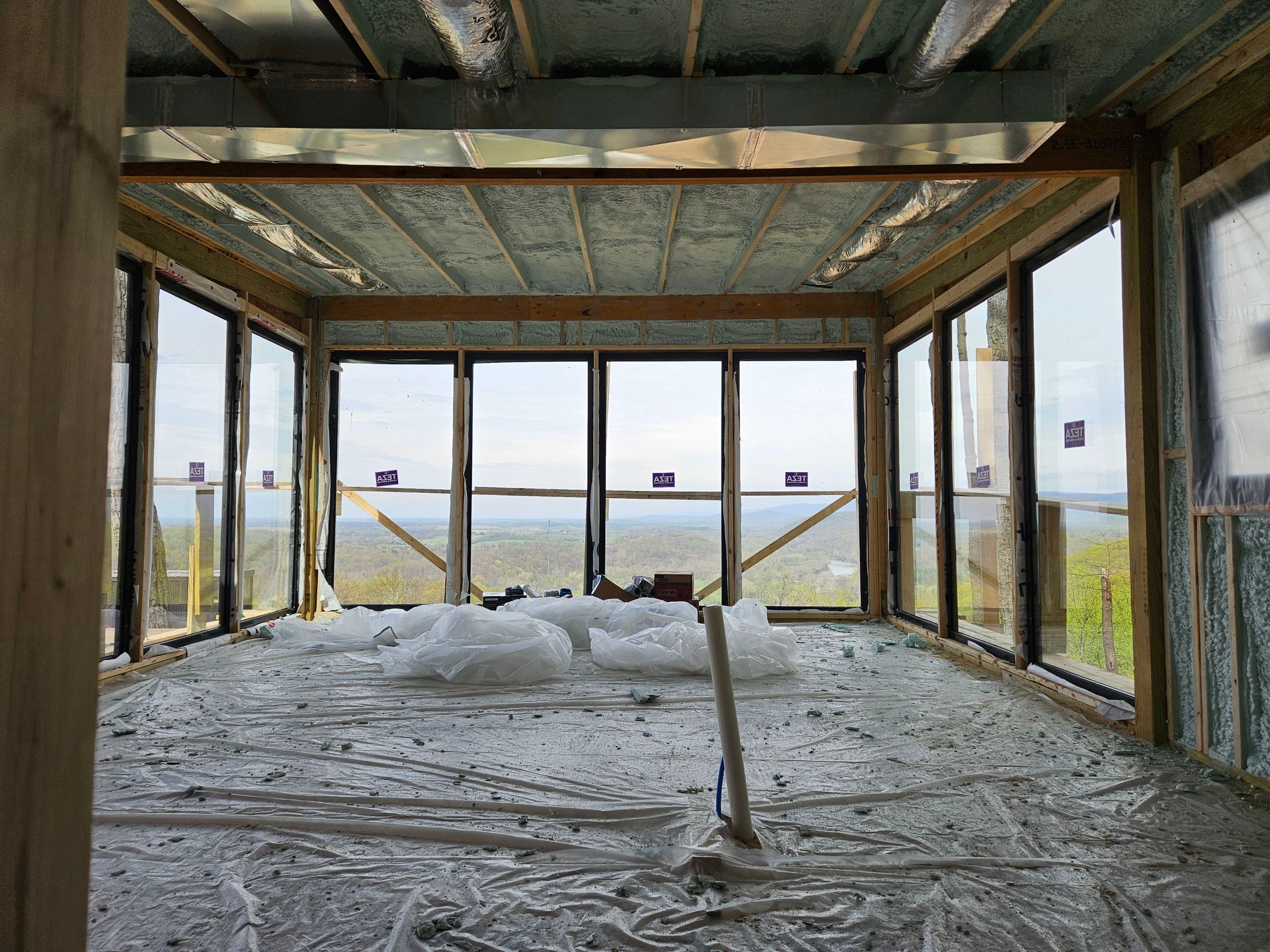 Project in Bluemont, VA by Founders Insulation