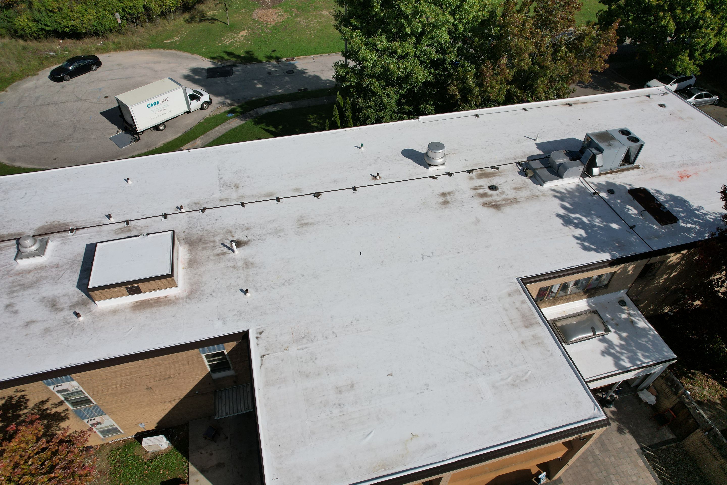 TPO Layover and Coping Metal Replacement for Maple Heights Nursing Home by Atlas Roofing & Restoration