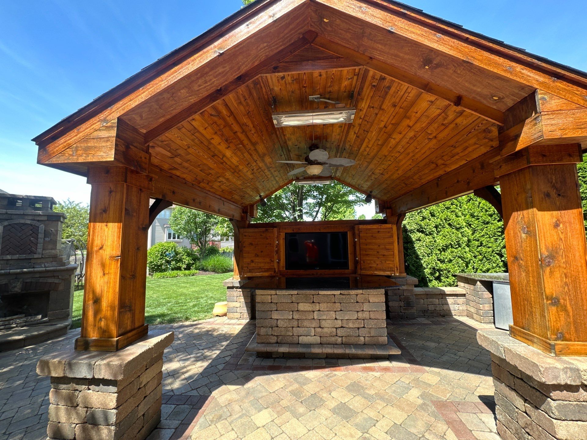 Pavillion Restoration by Two Brothers Residential Maintenance