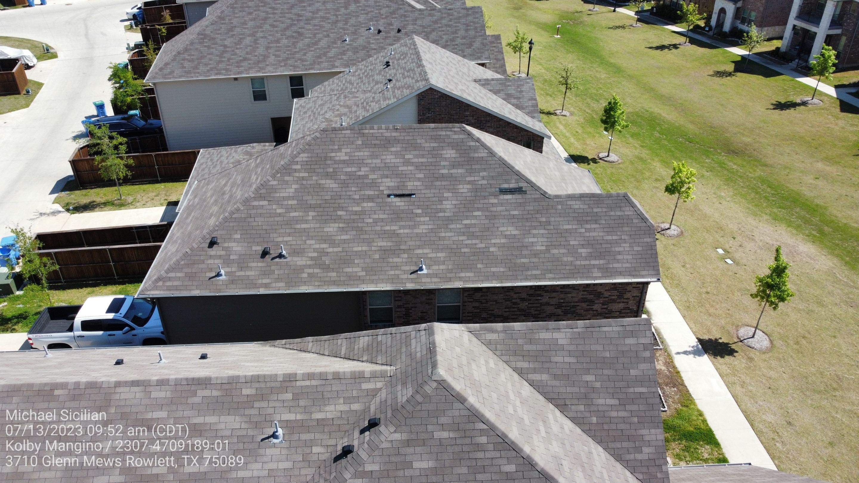 Project in Rowlett by Zeus Exteriors