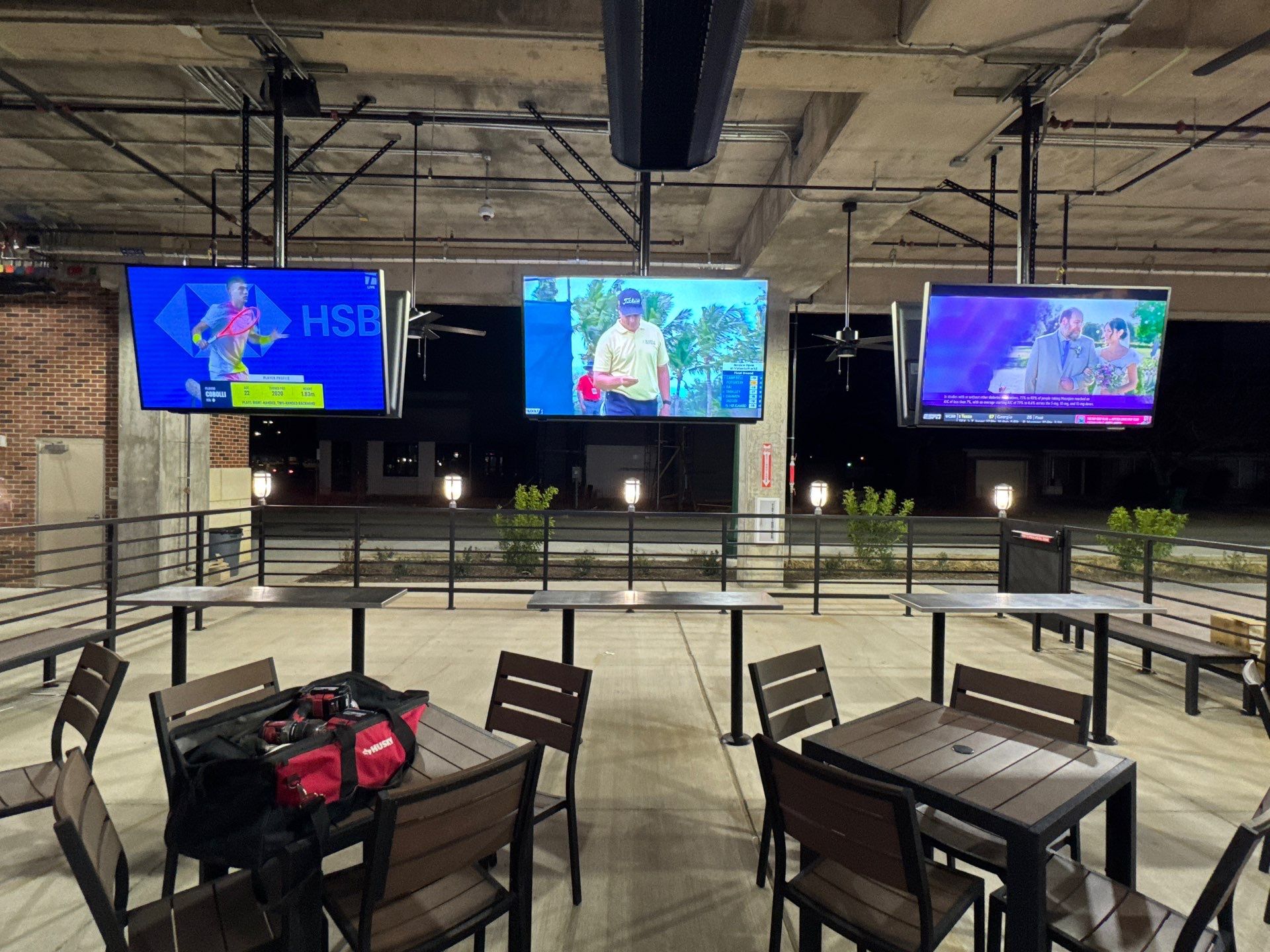 Large Sports Bar AV install by AVSi