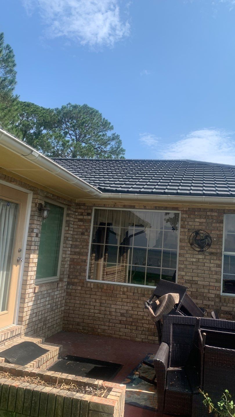 Soffit and Fascia Installation using Vented Vinyl Soffit by Gutter Professors