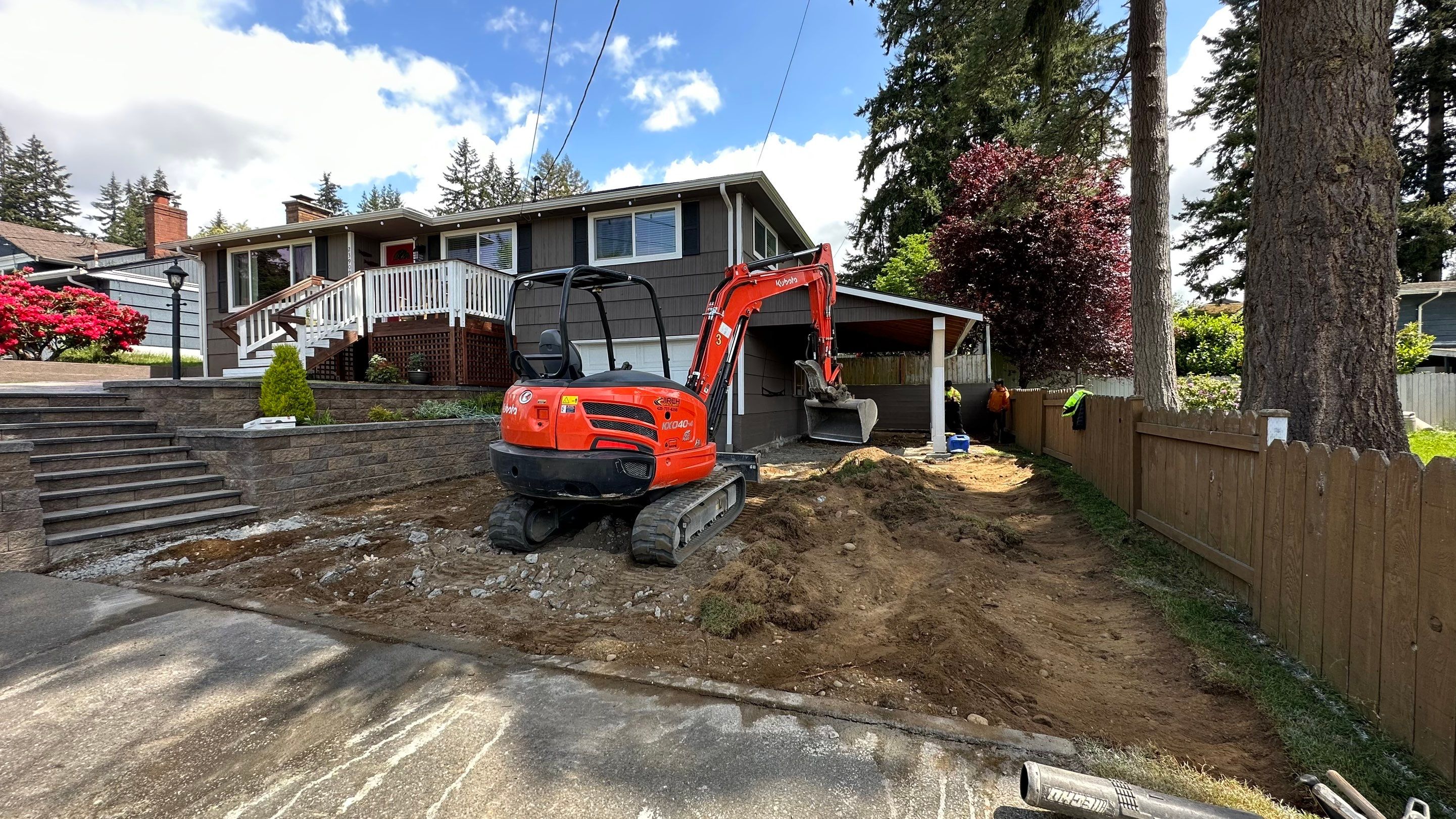  April | Driveway Repair, Concrete Project  by Jireh Asphalt & Concrete Inc 