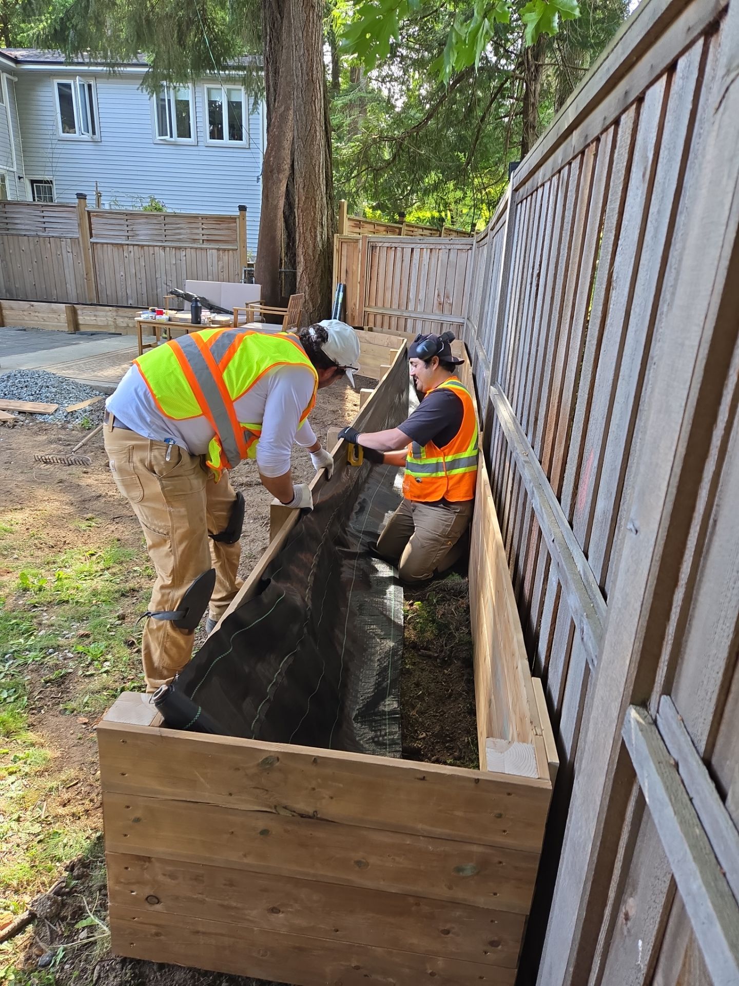 Backyard Refresh with Slab Installation & Garden Beds by Habanero Garden and Exterior Care