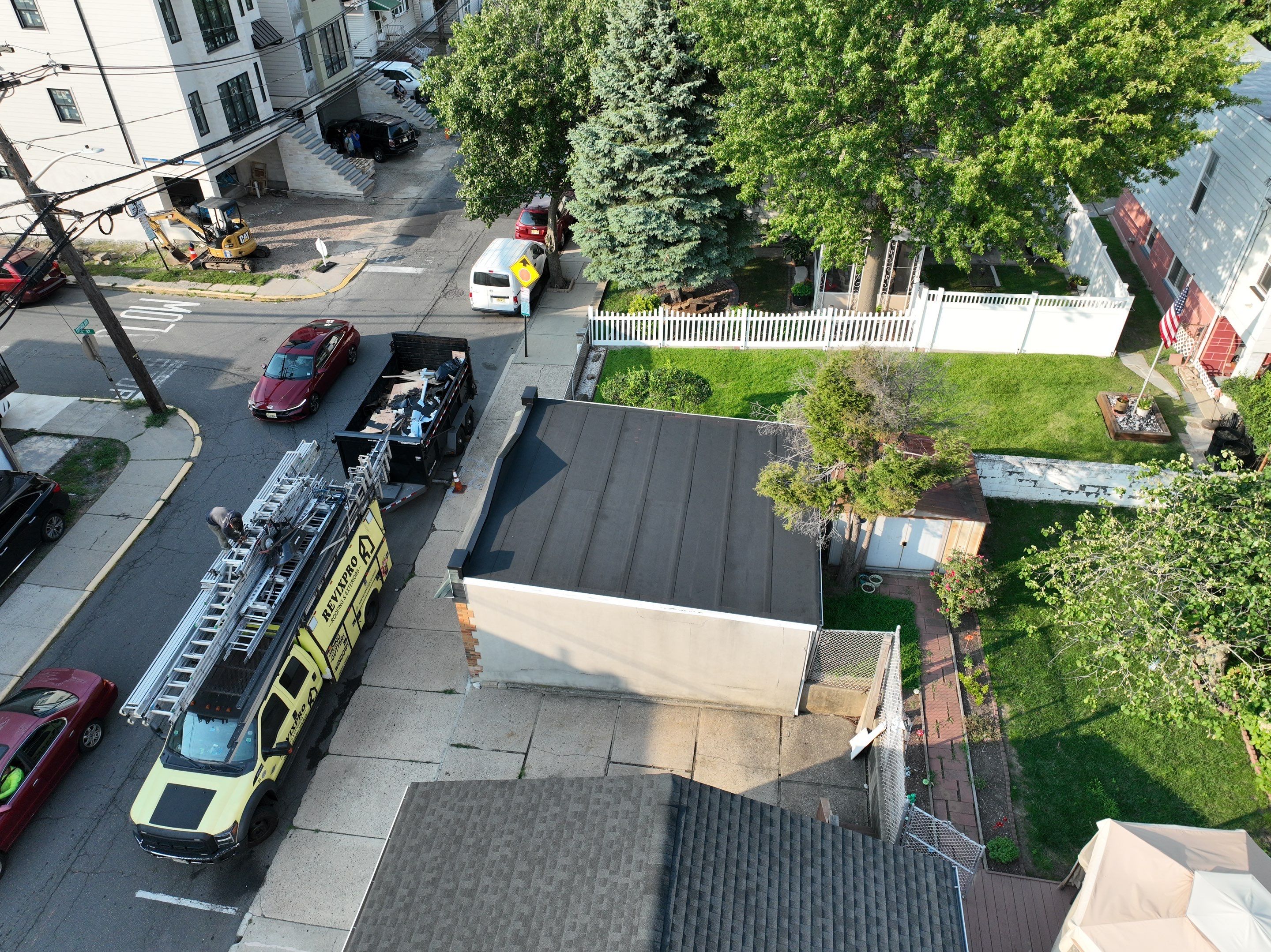 Flat Roof Membrane Installation and Decking Repair in North Bergen by REVIXPRO