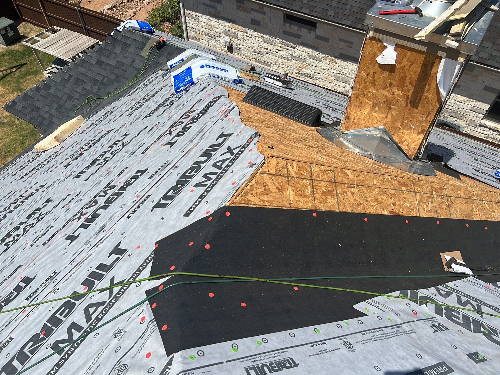 Fredericksburg Residential Roof Replacement and Custom Cedar Privacy Fence by Caliber Restoration LLC