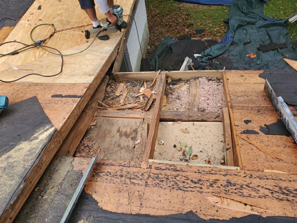 Residential Roofing Installation using Roof Replacement by American Roofing & Construction LLC