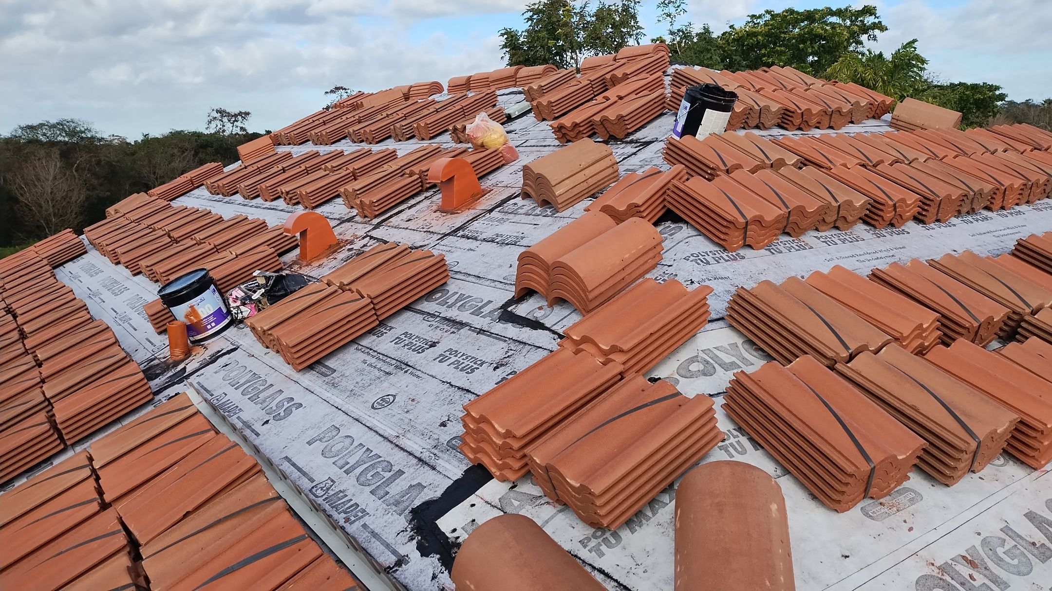 Residential Roofing Installation using Westlake Roofing Tile by BLUES BROTHERS ROOFING