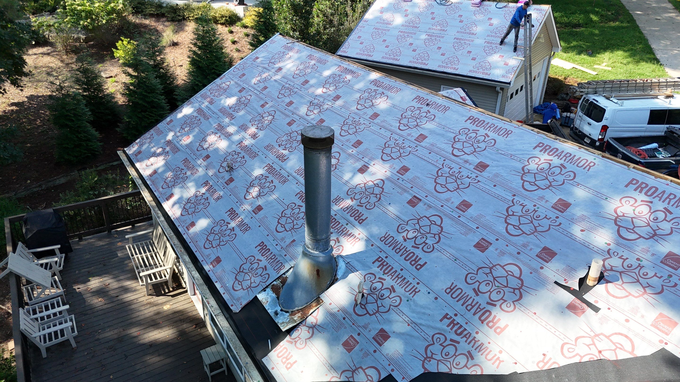 Lake Drive Dawsonville Roof Replacement  by Dom Roofing & Restoration