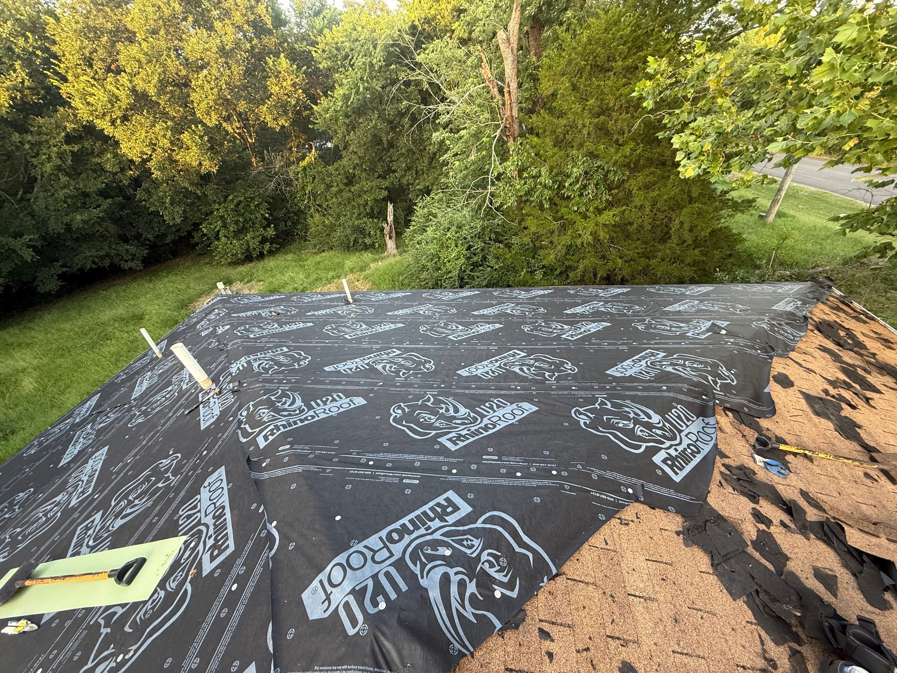 2 layers tear off & installation of new architectural shingles. by In & Out Construction & Remodeling, LLC