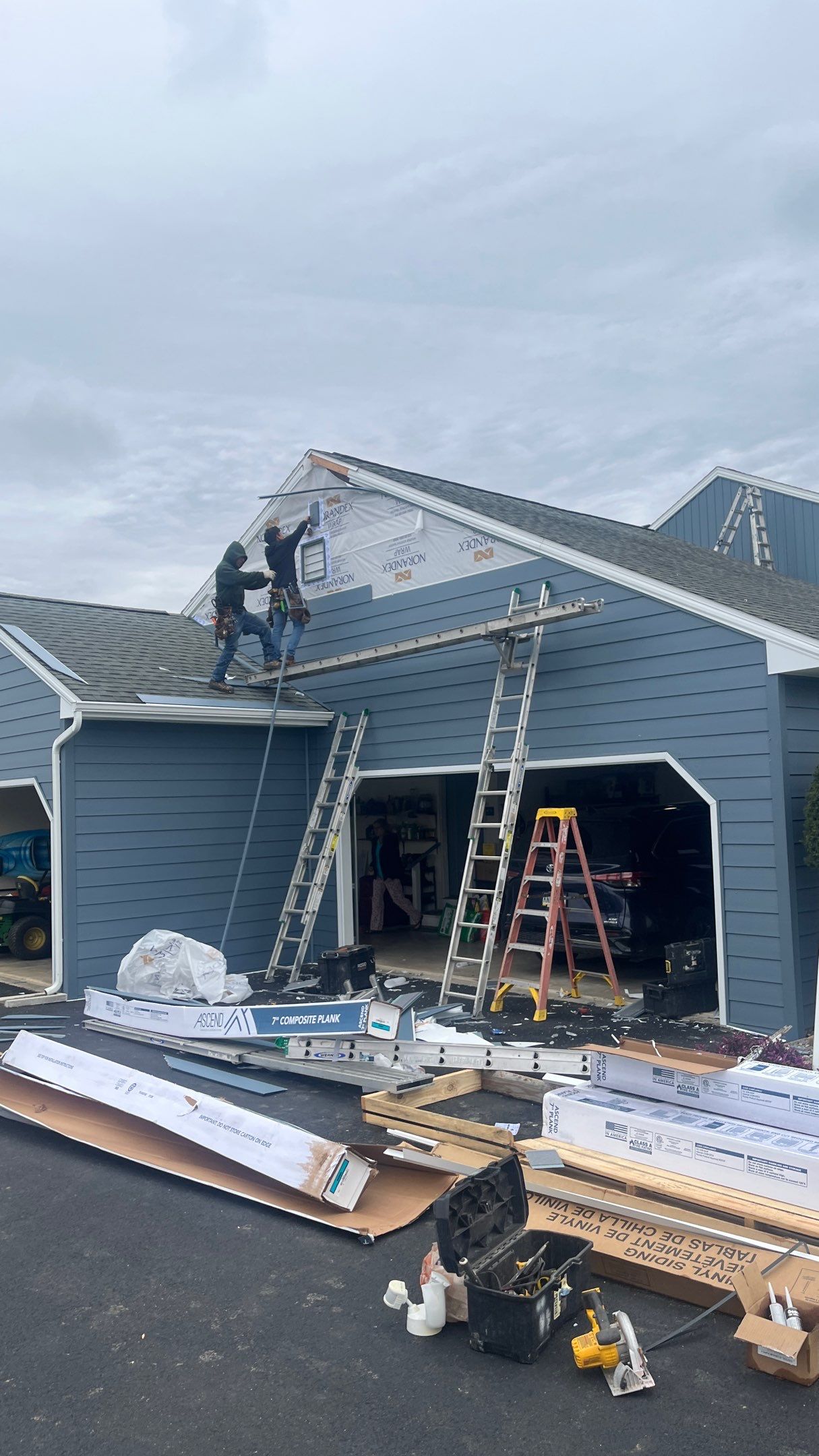 siding gutters soffit fascia shutters capping  from sales to installation by Aspen Home Improvements