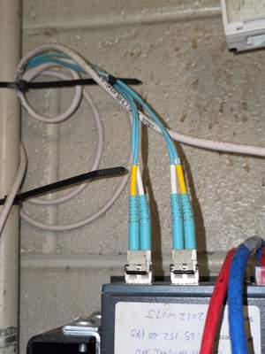 Structured cabling installation by CimaSolutions