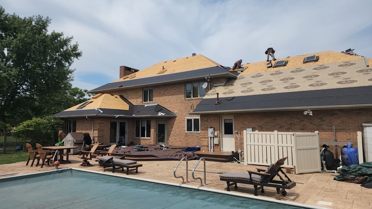Residential Roofing Repair using GAF Timberline HDZ Shakewood by Nitro Roofing and Construction