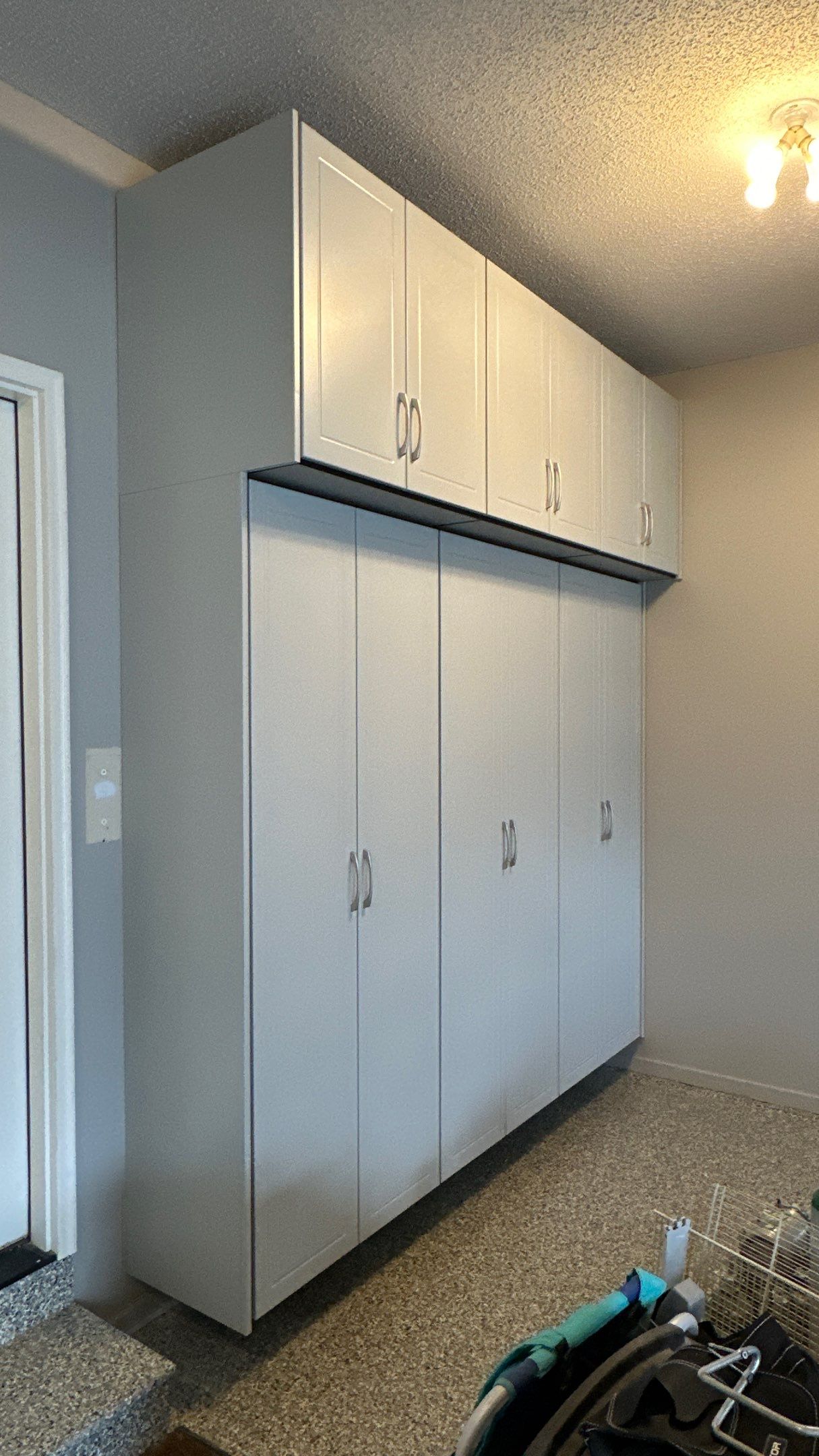 Erica G added cabinets that make all the difference by Banner Garage