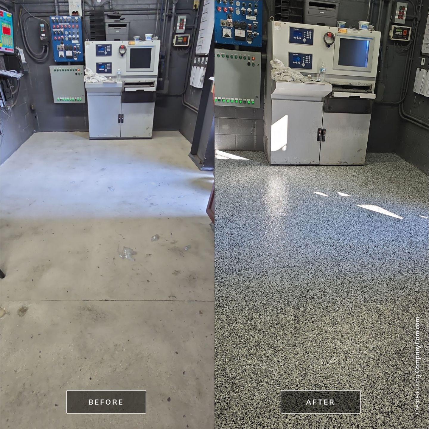 Breakroom transformation with amazing results! by Elite Floor Solutions