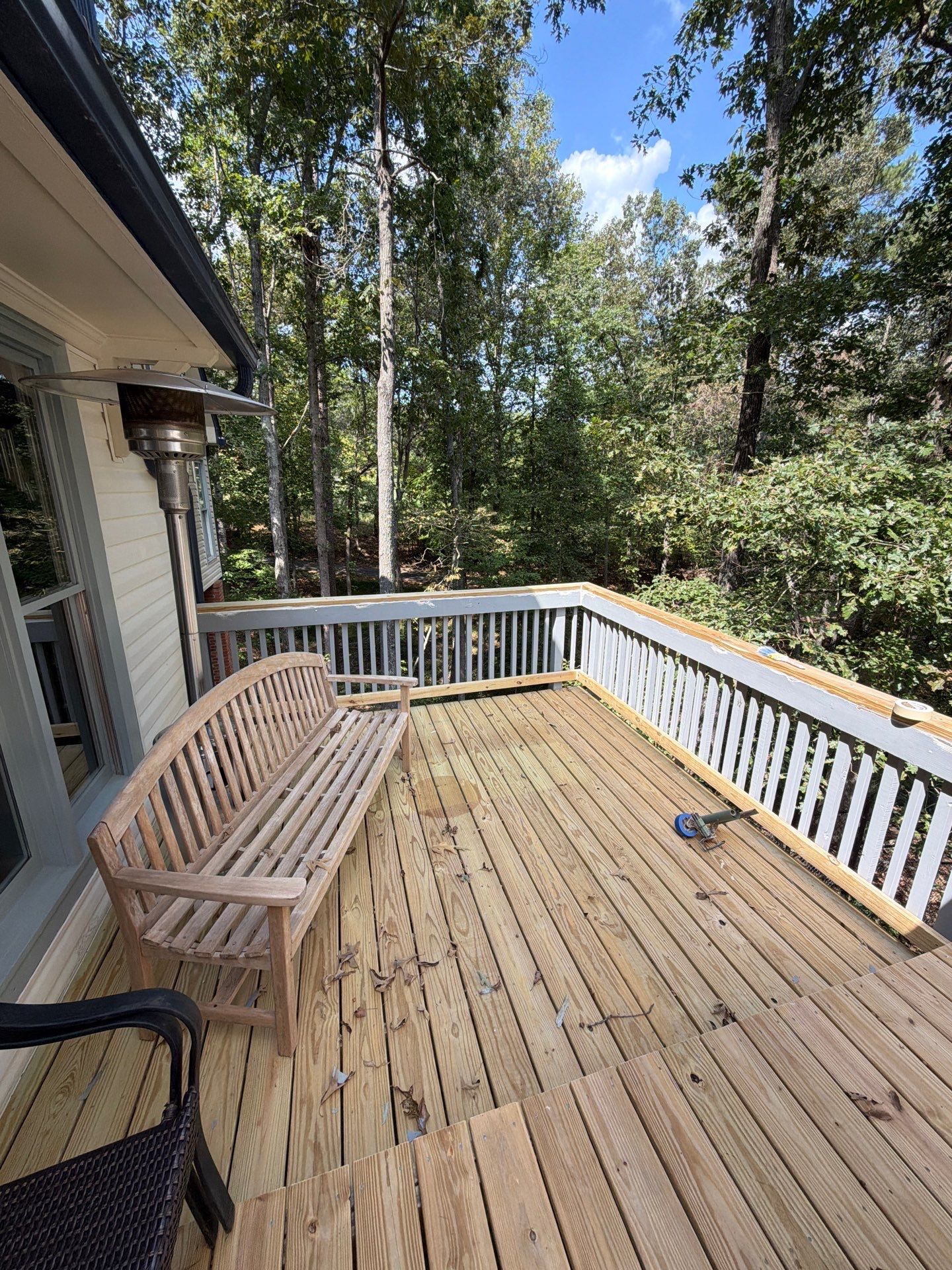 Multi-Level Deck Restoration and Staining Project in Canton, Georgia by Swift Home Renovations 