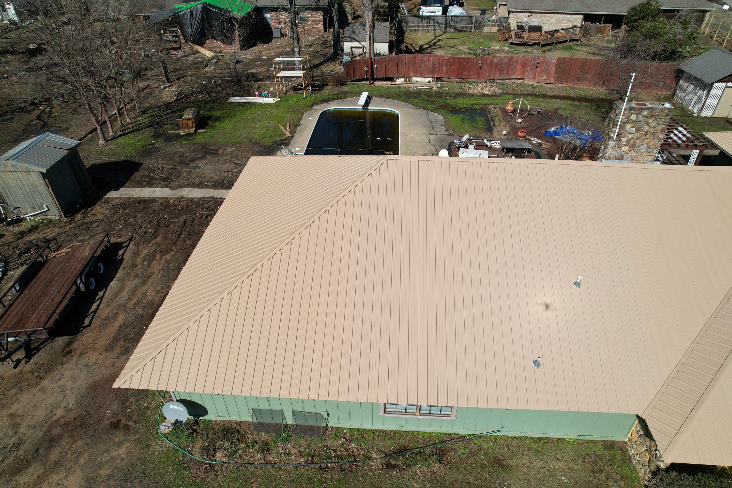 Residential Roof Replacement in Idabel, Oklahoma by Hostetler Roofing