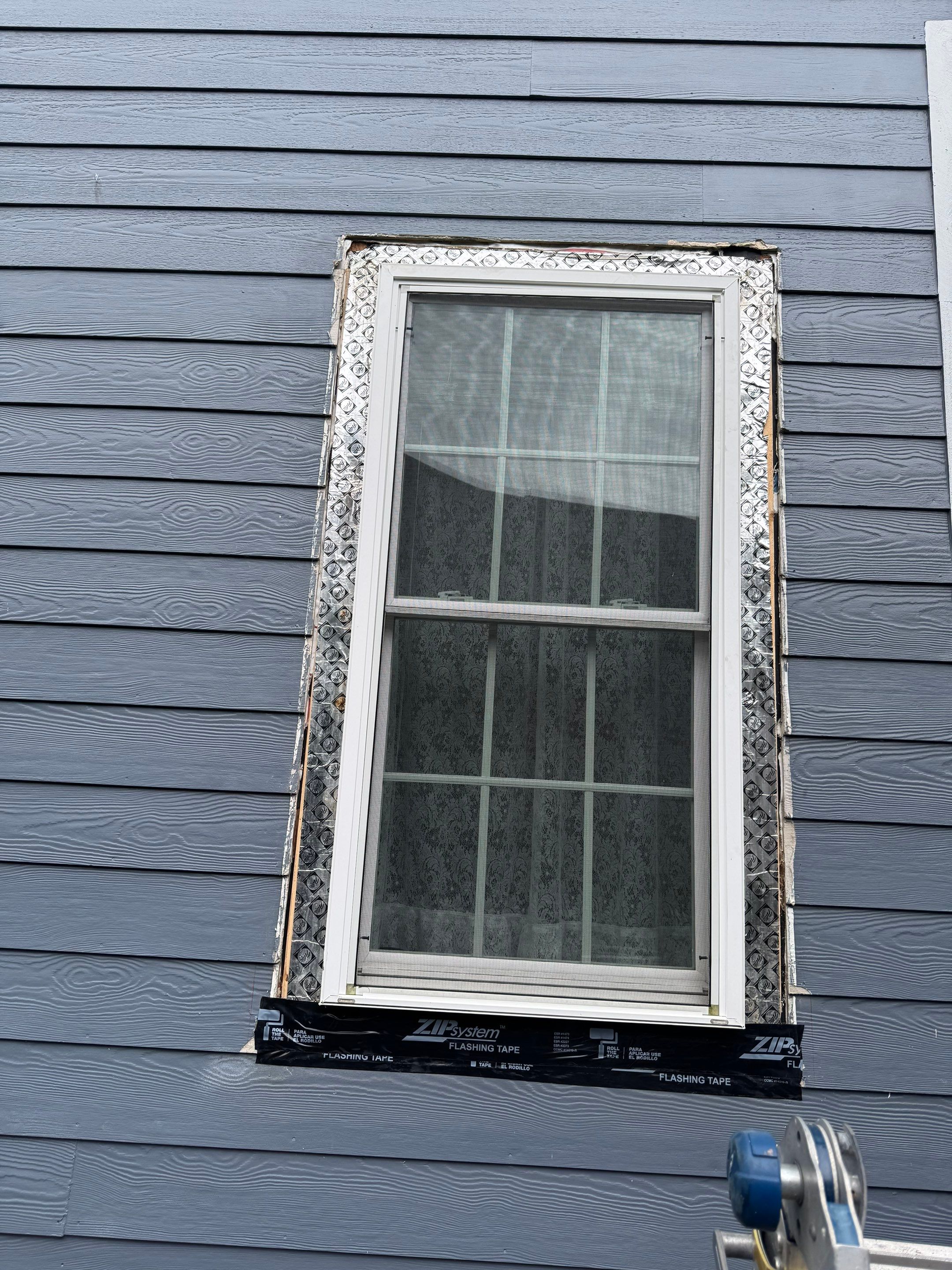 Southport Exterior Window Replacement and Trim Repair by RGR Construction and Roofing, LLC