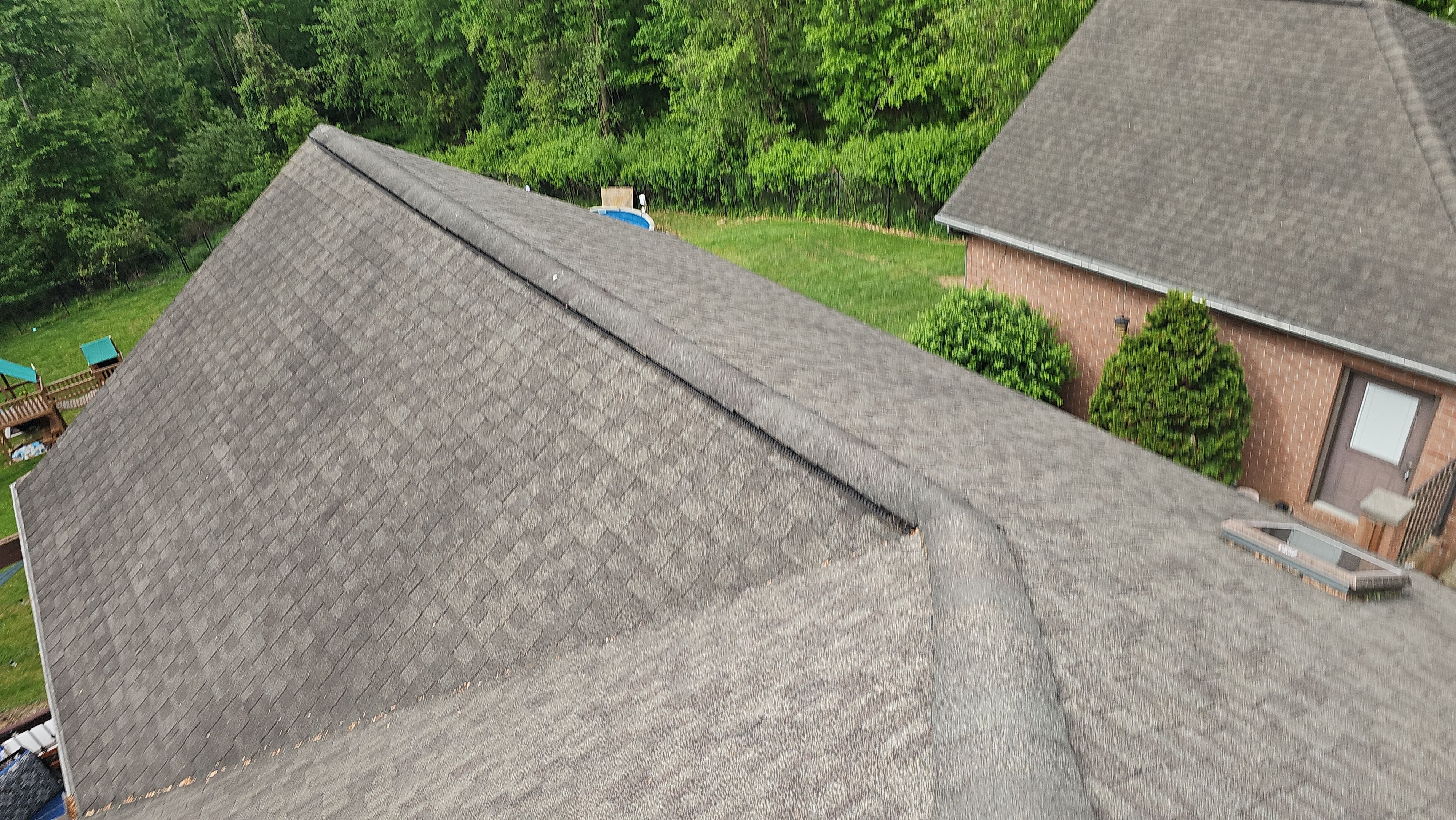 Atlas Pinnacle, Color, Black Shadow, Drip Edge, Color, Royal Brown by Eagle Eye Roofing