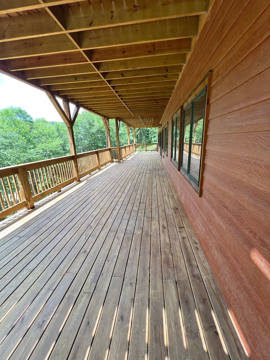 Cabin using Wood Sealant by DuraSeal
