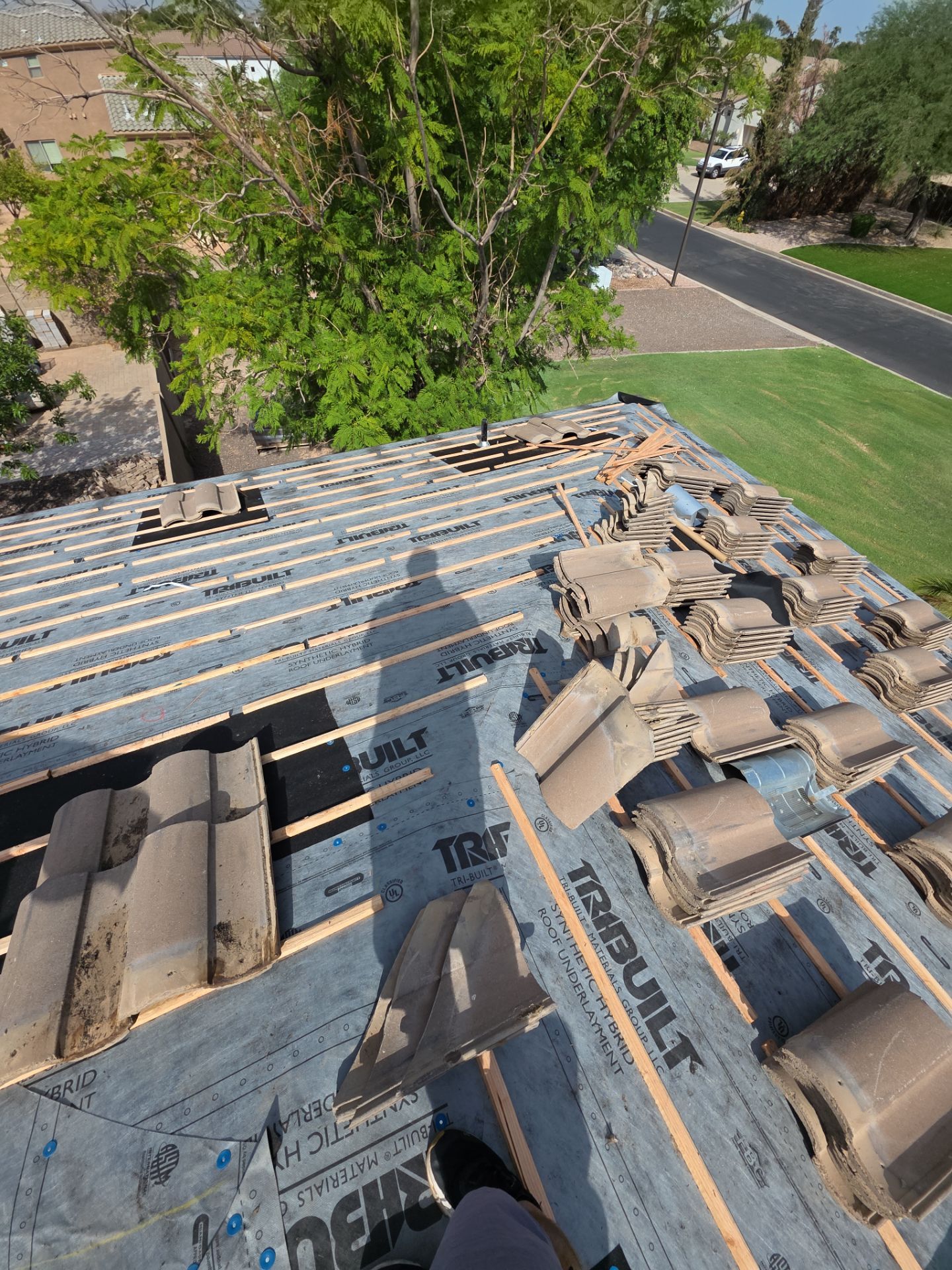 Recent Rain and Storm Damage in Gilbert by Weather-Tite Roofing