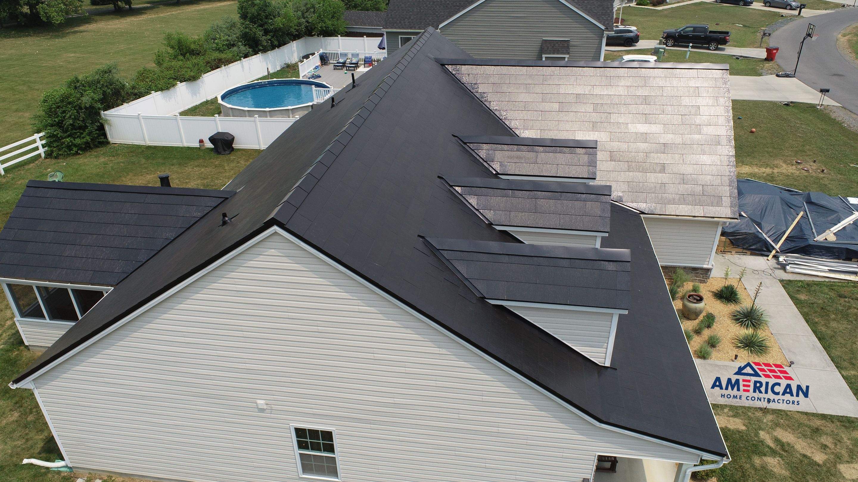 Tesla Solar Roof - West Virginia by American Home Contractors