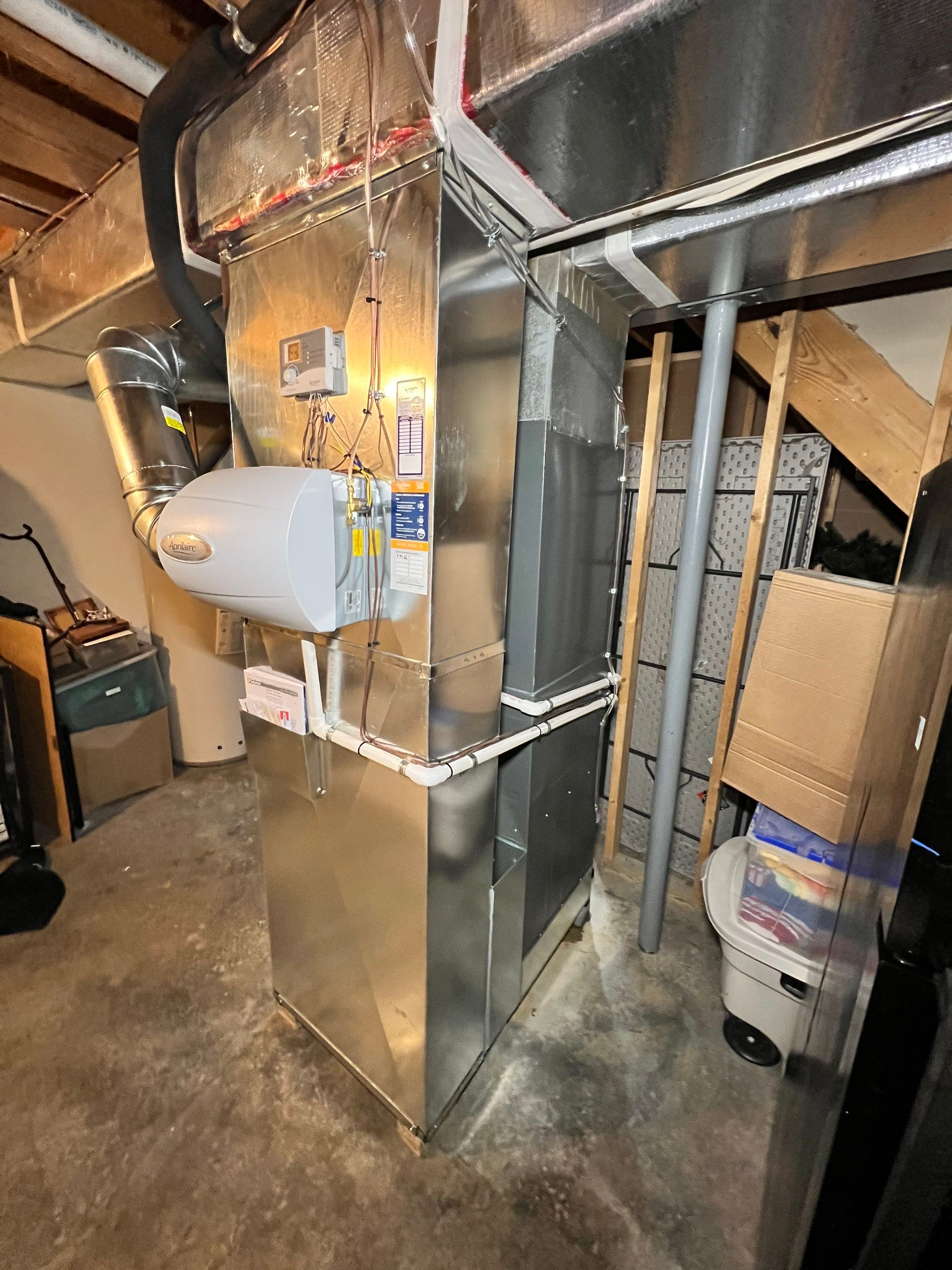 Daikin High Efficiency Furnace Installation by Comfort Air Technologies