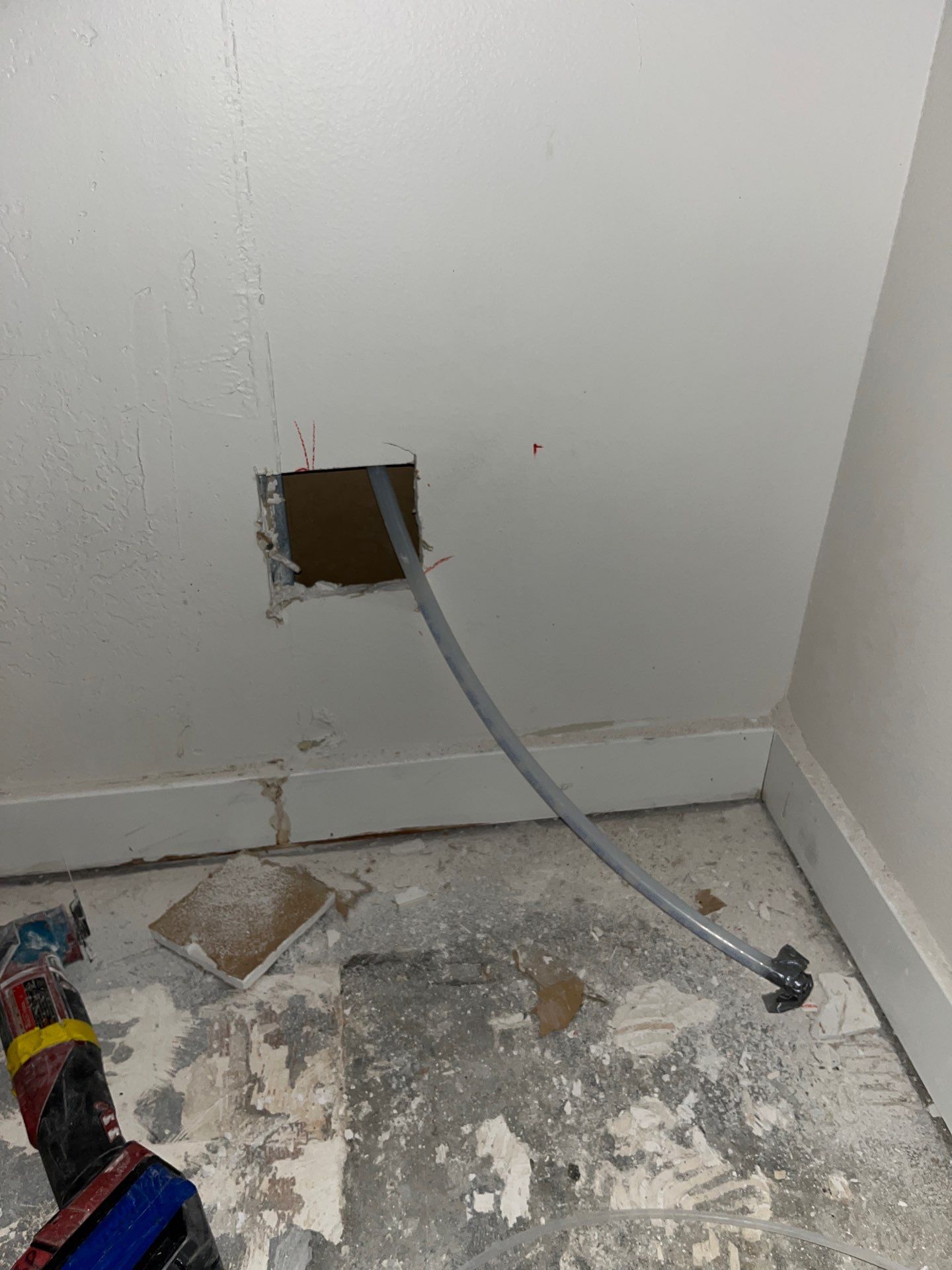 Ice Maker Outlet Box Installation and Water Line Connection and Piping. by Us Plumbing