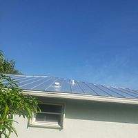 24ga 1" Nail-Strip Mill Finish by Total Roofing System The Metal Roof Experts