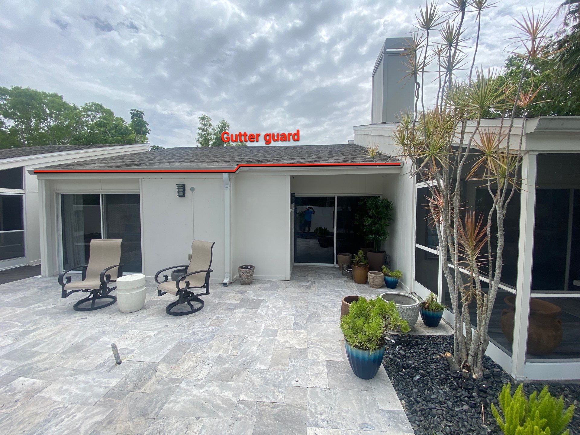 Gutter Guard System Gutters in Sarasota FL by Gutter Professors