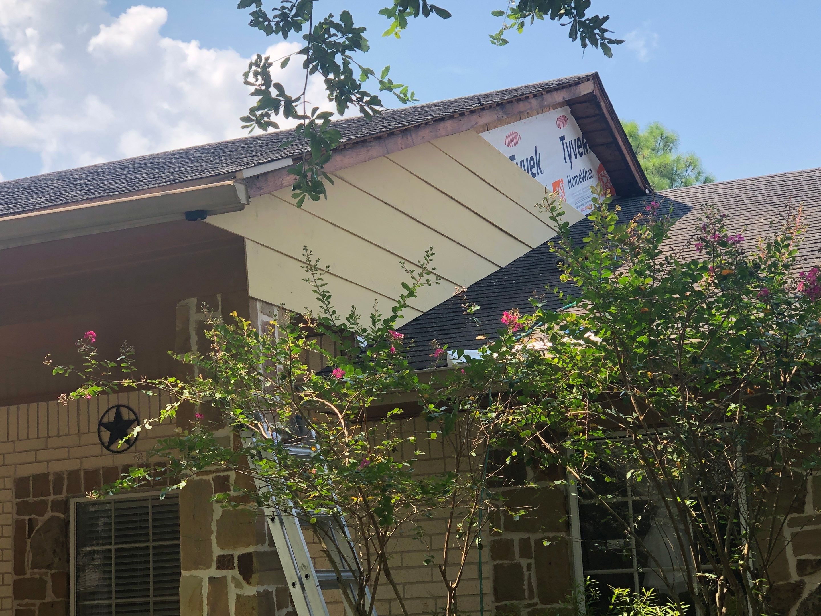 Siding Installation using Fiber Cement James Hardie by V General Contractors 