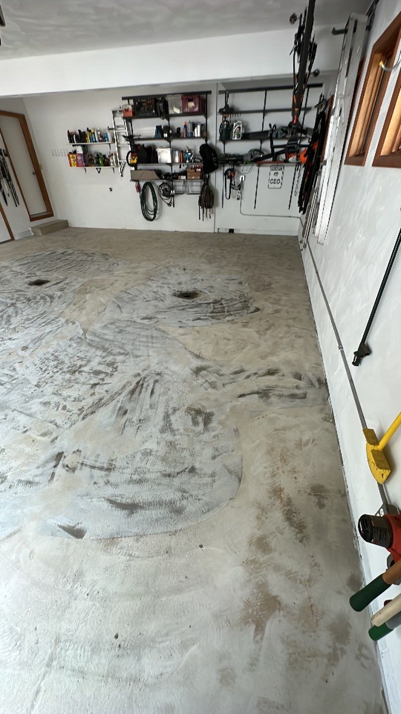 Garage + Porch Project in Pittsburgh by Floors in a Day, Inc