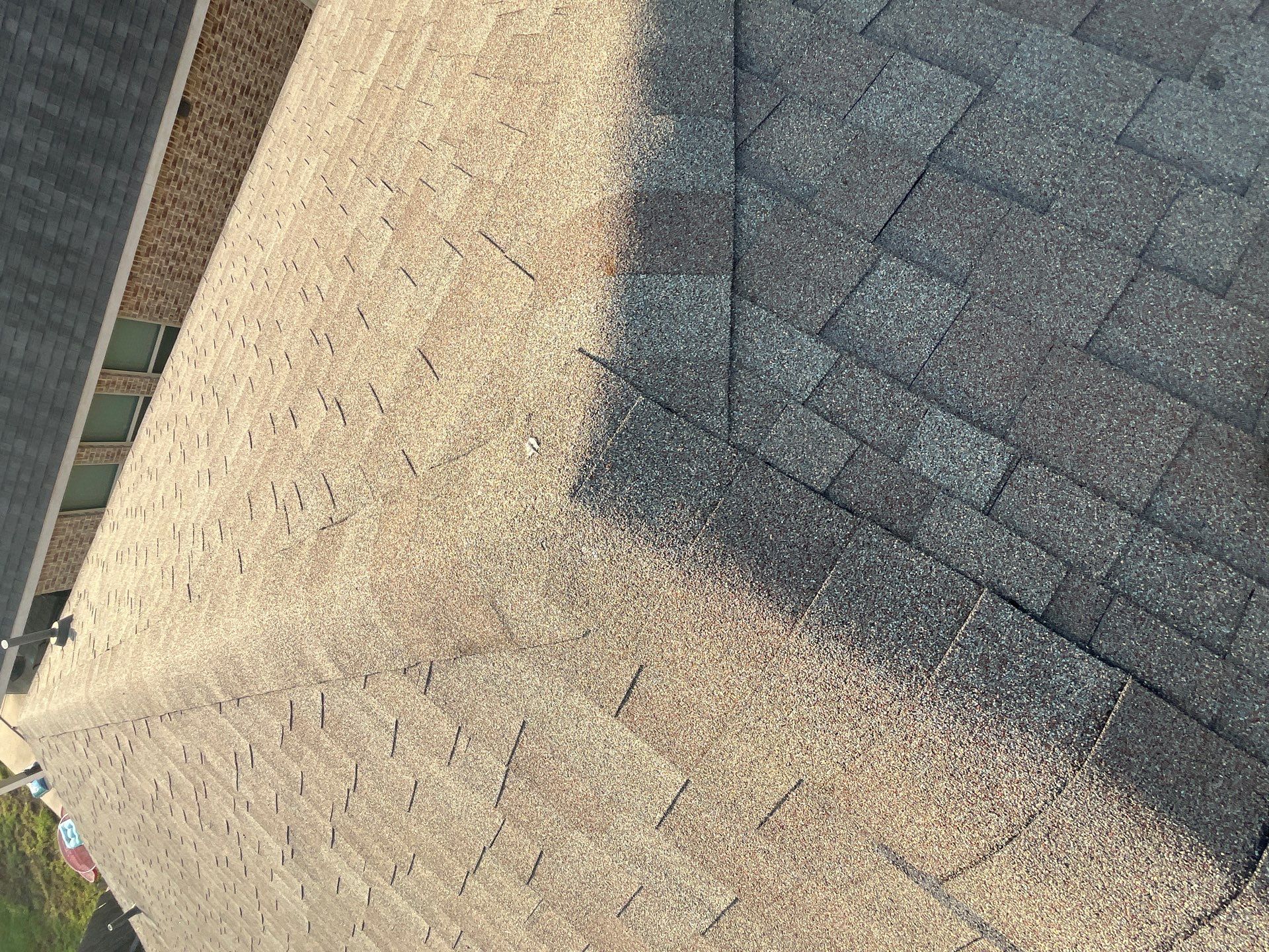 Hail Damage using Owen's Corning Duration (Lifetime) Shingles by Roof Repair Company