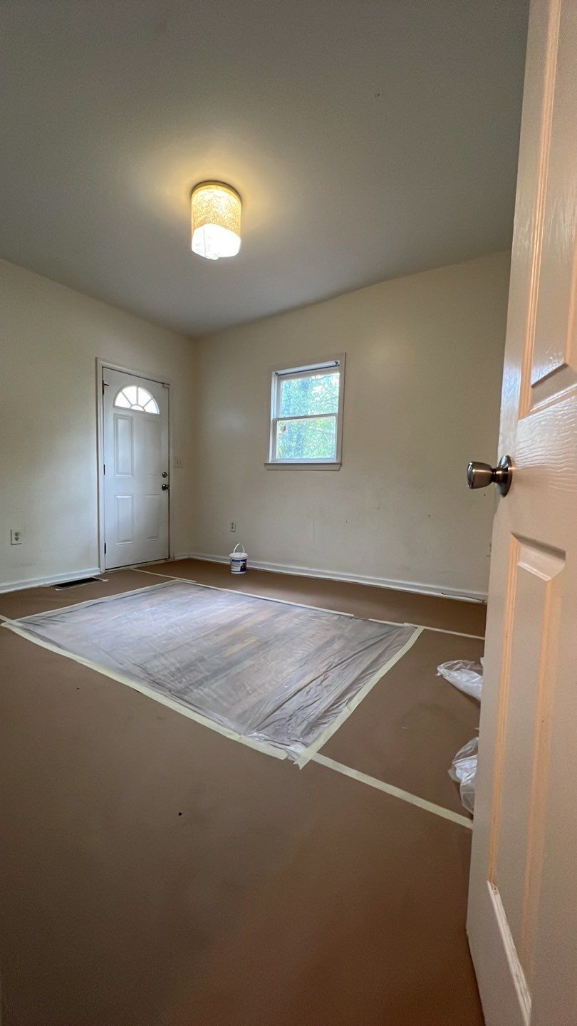 Atlanta Interior Renovation Featuring Hardwood Floors and New Paint by Swift Home Renovations