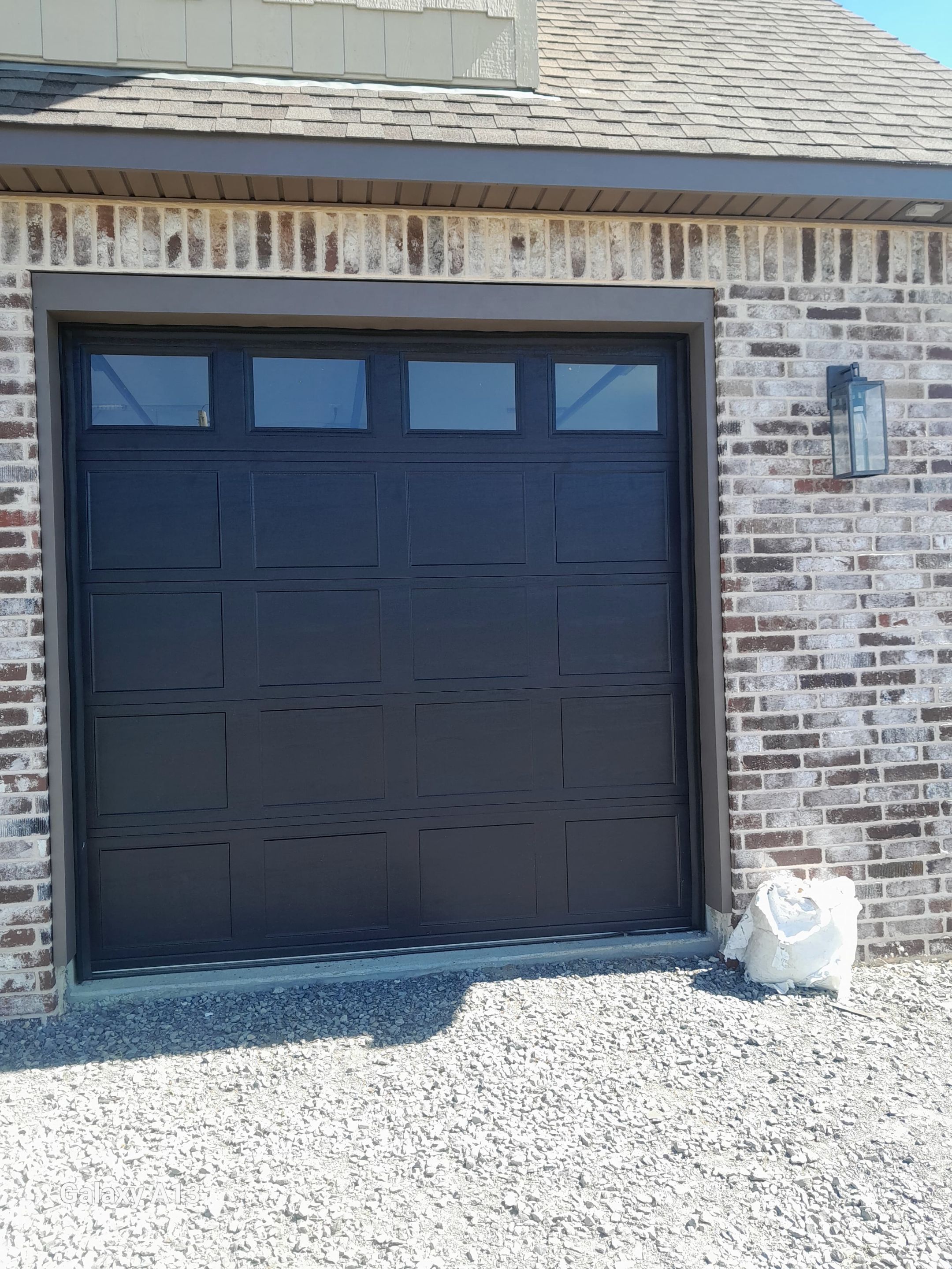 Fascia and door frames wrapped with PVC coil & soffit installation by In & Out Construction & Remodeling, LLC