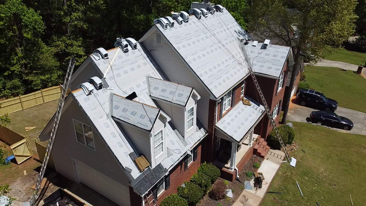Residential Roofing Installation using asphalt shingle roofing by Galian Roofing LLC