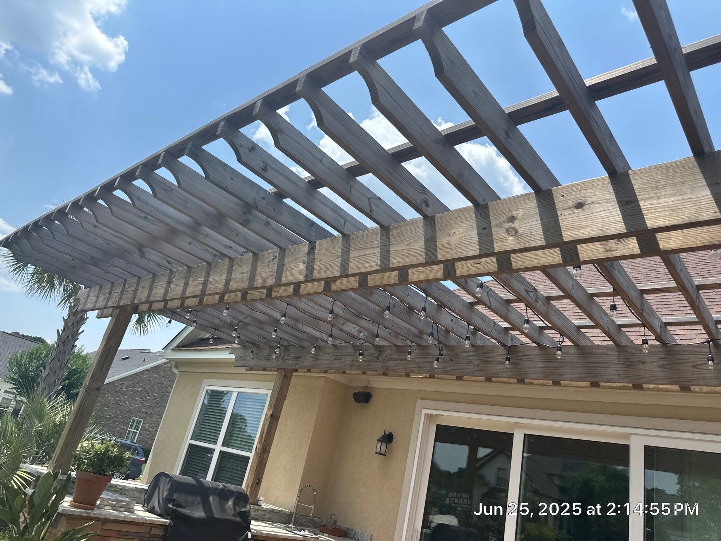 Wood Pergola using Wood Sealant by DuraSeal