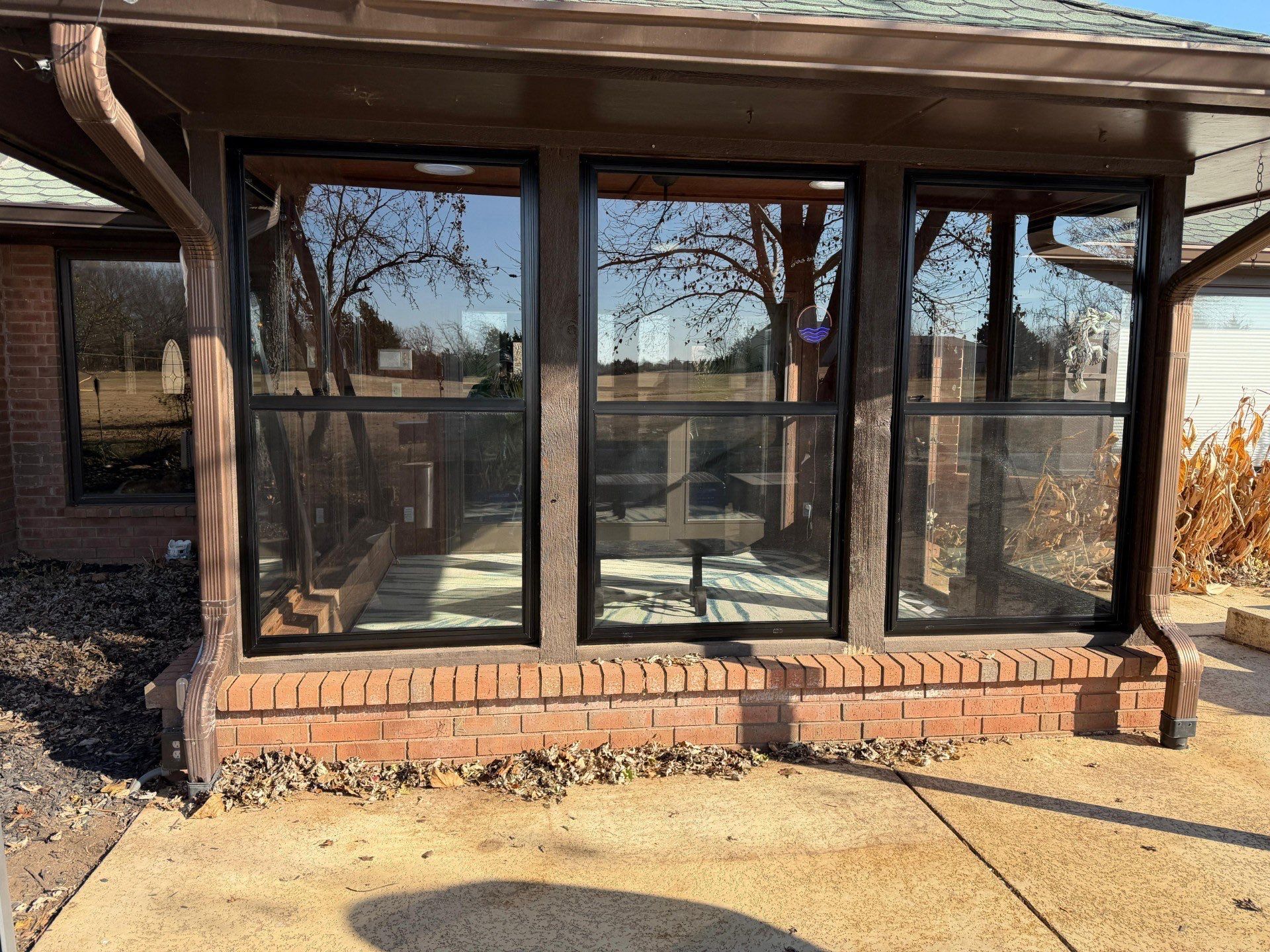 window replacement in Edmond by McCann's Roofing and Construction