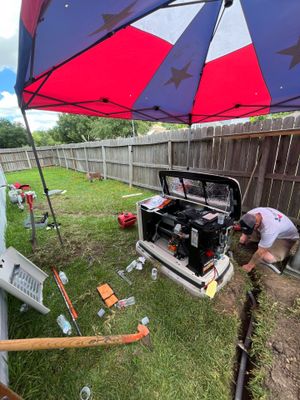 Houston Residential Generac Standby Generator Installation in Houston, Texas