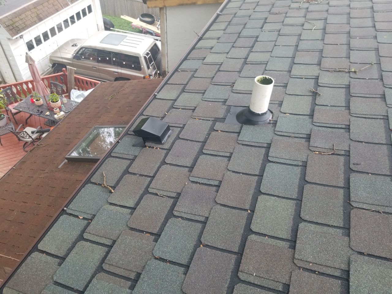 Residential Roofing Installation using Certainteed Belmont shingle by Absolute Roofing and Construction