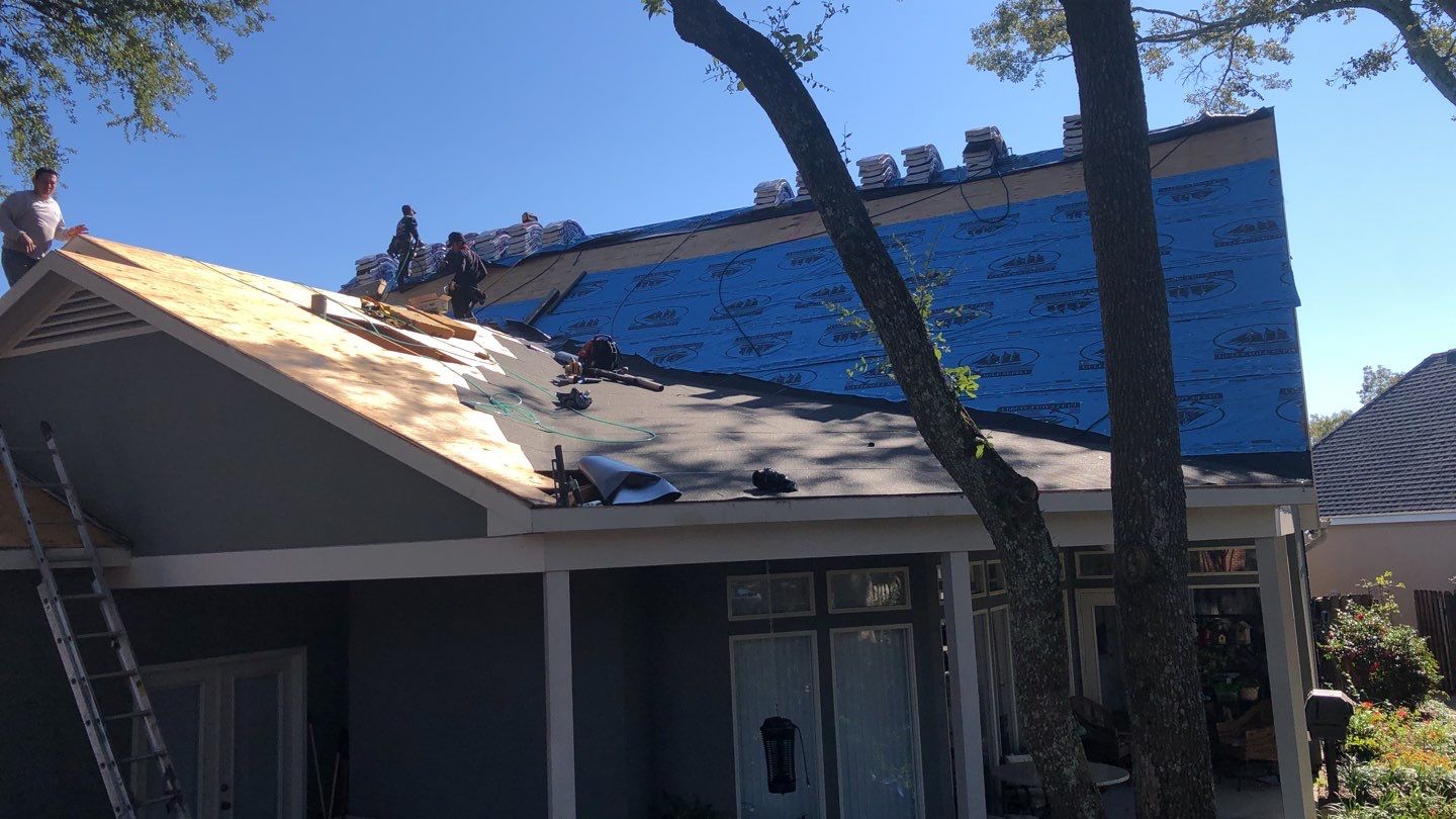 Residential Roofing Installation using Roof Replacement by American Roofing & Construction LLC