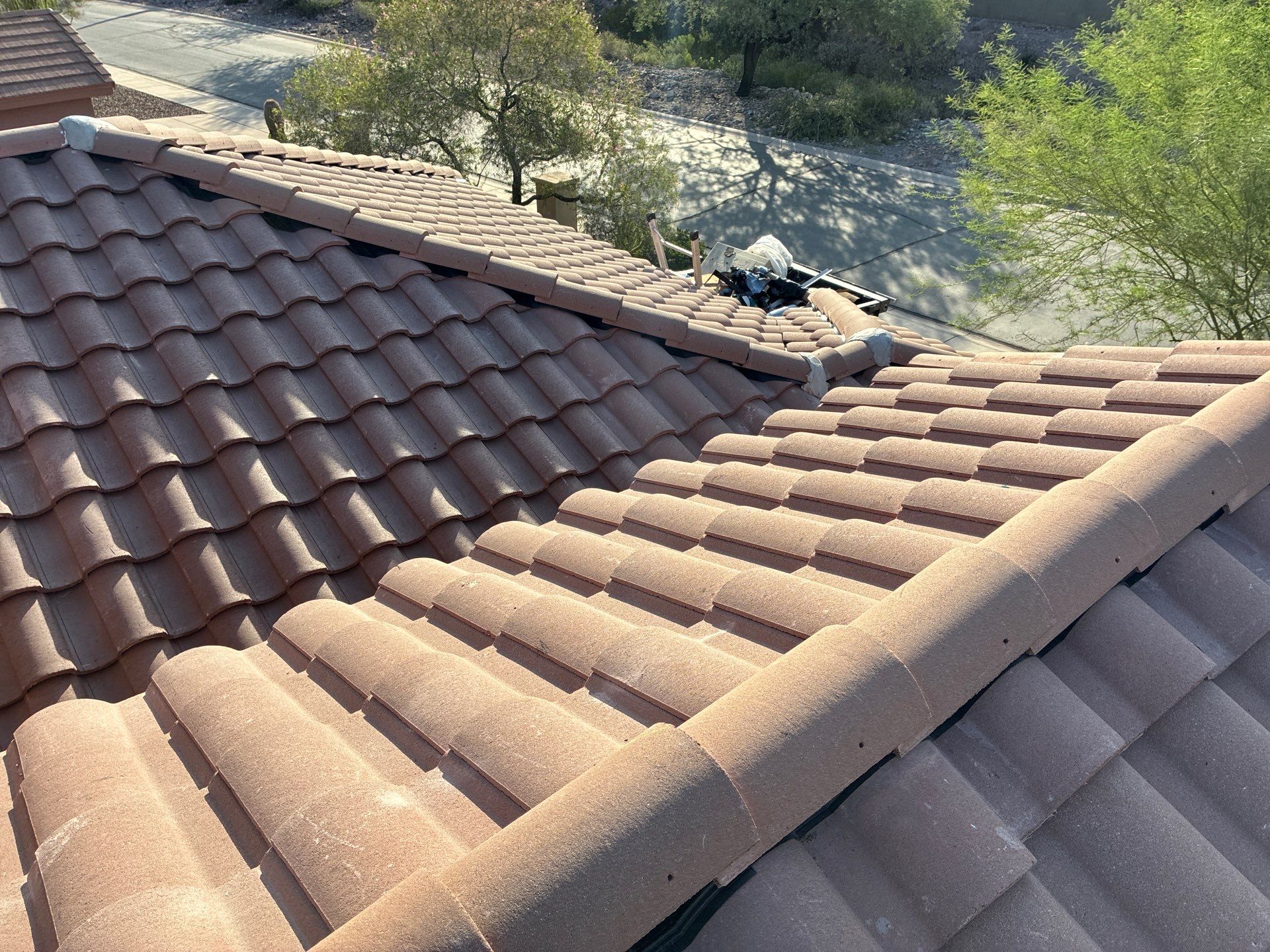 Residential Roof Install using Concrete Tiles in Gold Canyon by Weather-Tite Roofing