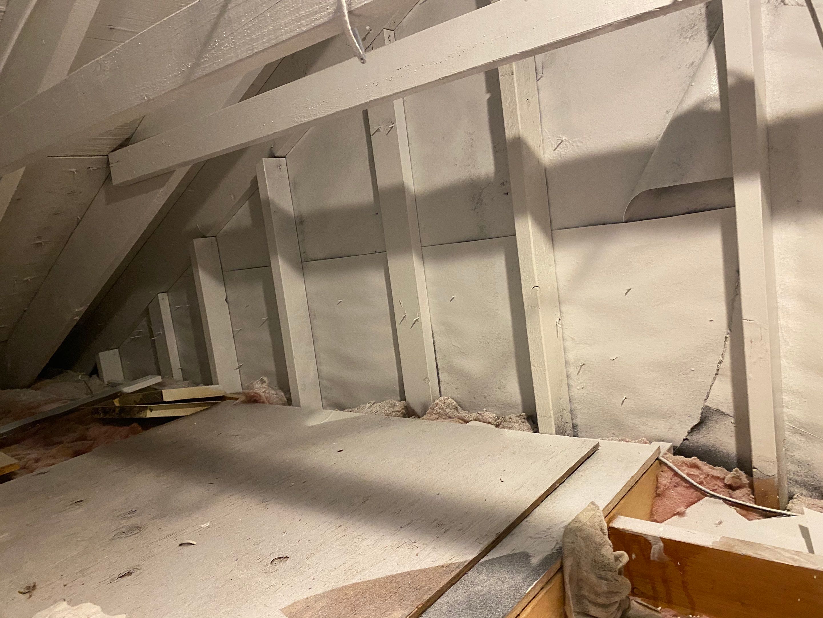 Attic Mold Remediation Job in Vernon Township, NJ by Pure Service Pro, LLC 