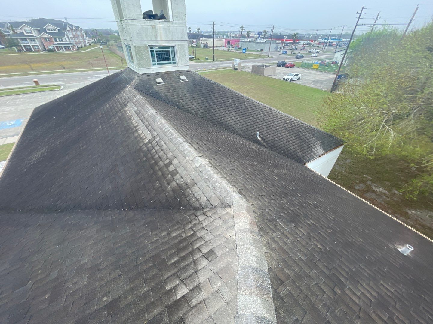 Commercial Roofing Installation using GAF Timberline HDZ by Lighthouse Roofing