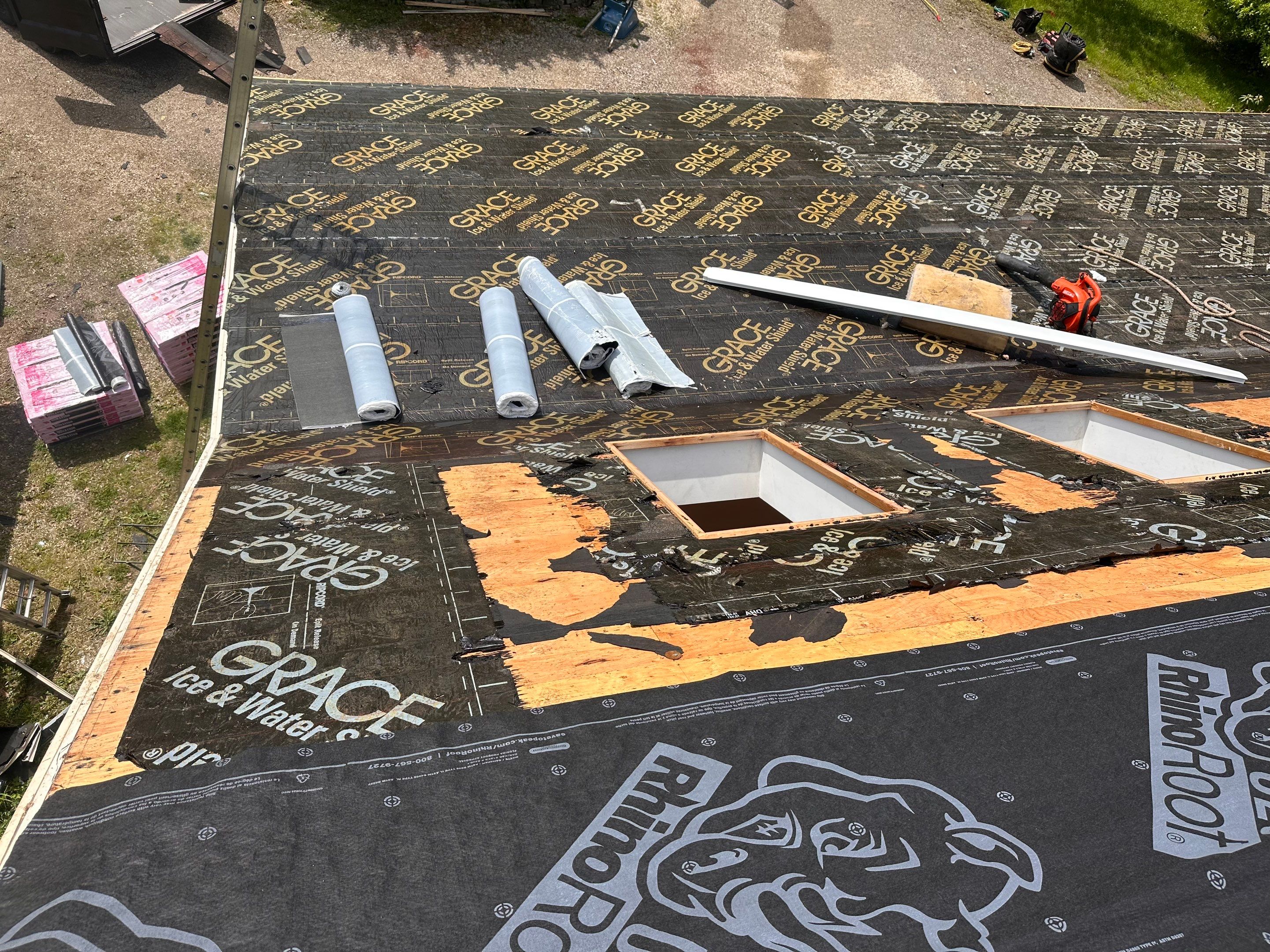 Owens Corning Asphalt Shingle Roof Replacement in North Berwick by Tall pine roofing