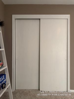 Interior Painting and Sliding Closet Door Installation in Oconomowoc