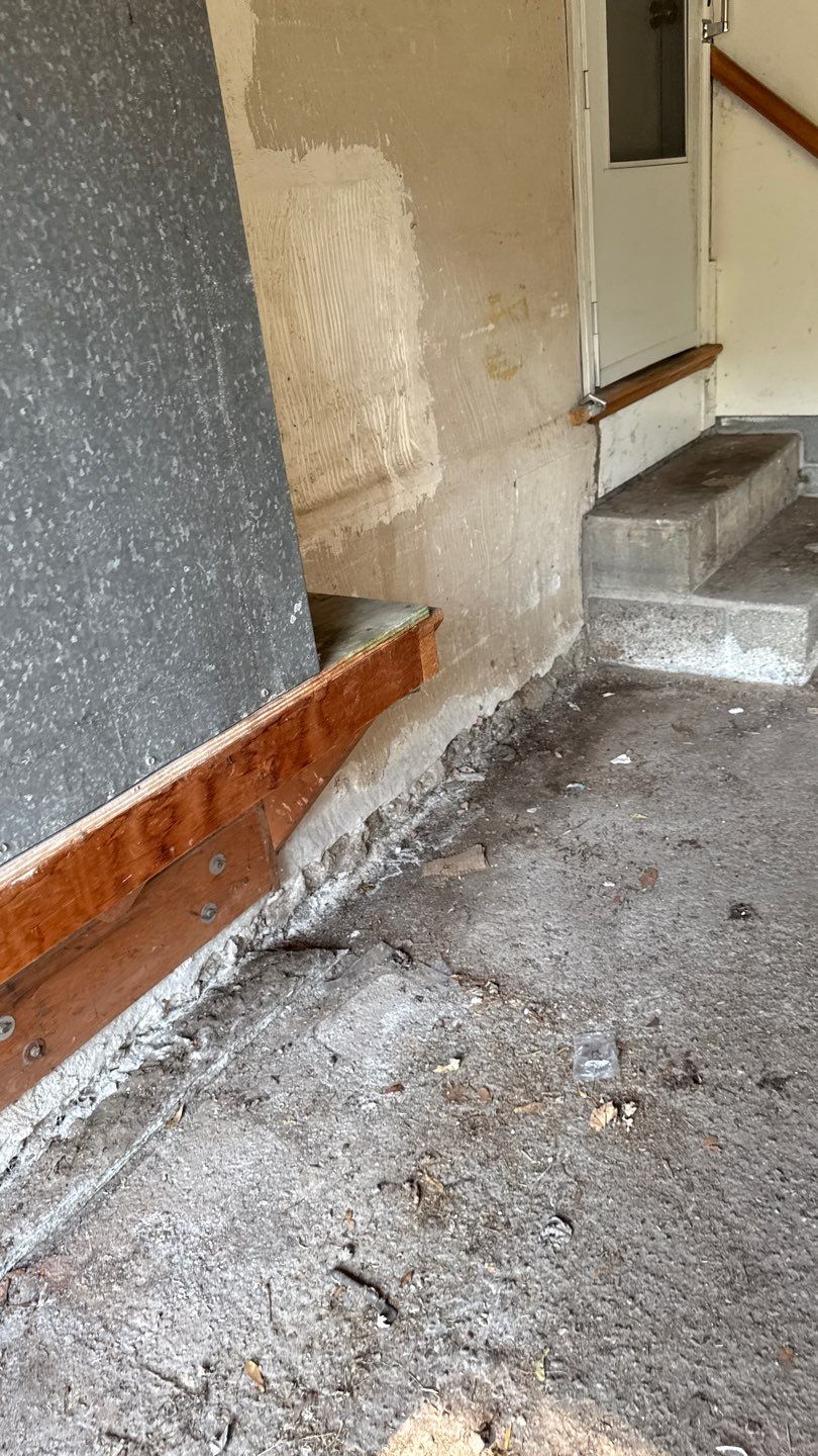 Concrete garage floor replacement  by NG Masonry & Construction LLC