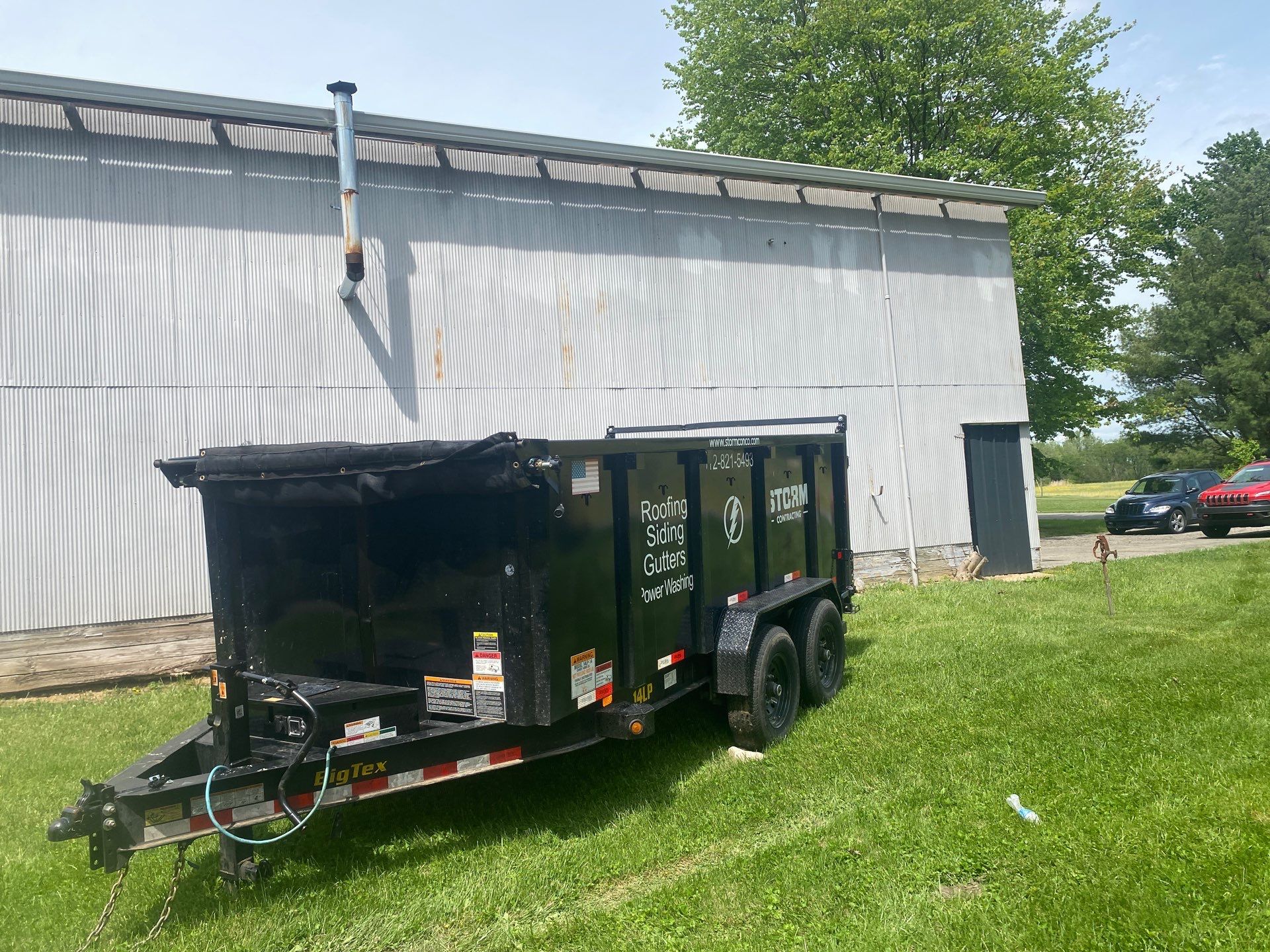 Hail Damage Replacement, Metal Roofing  by Storm Contracting 