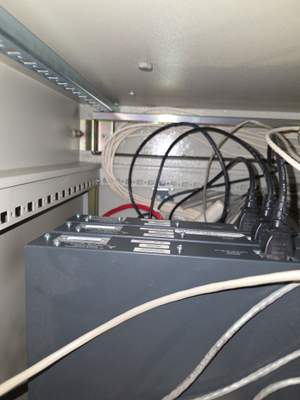 Structured cabling installation by CimaSolutions